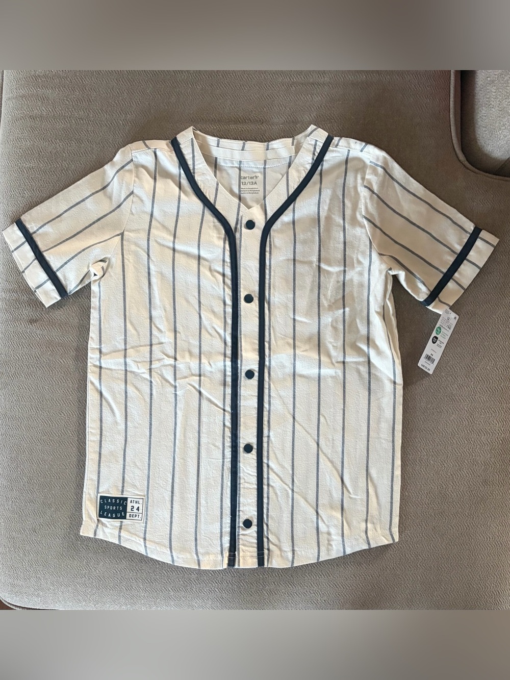 CARTER’S BOYS BASEBALL JERSEY
